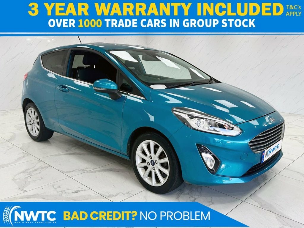 Ford Fiesta 1L Titanium CX68KSJ Blue