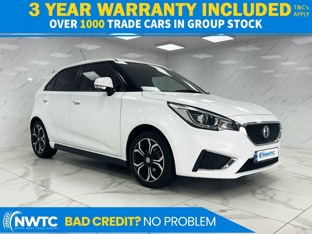 MG MG3 1.5L Exclusive Nav White