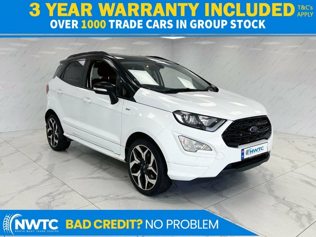 Ford Ecosport 1L St-line White