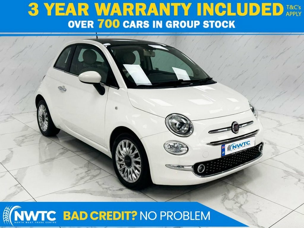 Fiat 500 1.2L Lounge White