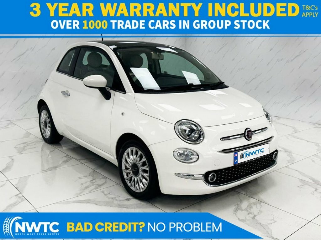 Fiat 500 1.2L Lounge White