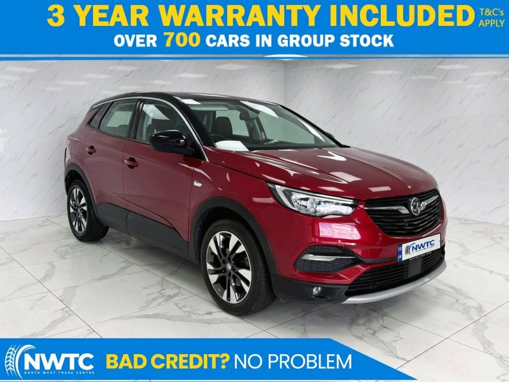 Vauxhall Grandland X 1.2L Sport Nav Red