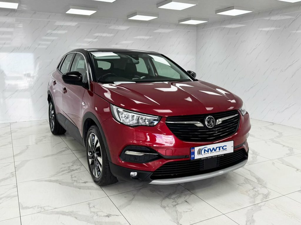 Vauxhall Grandland X 1.2L Sport Nav DU19WWM Red #2