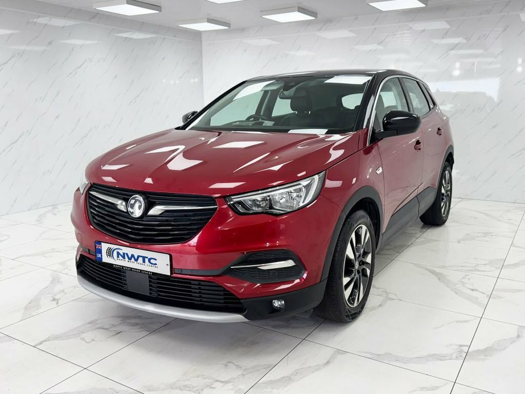 Vauxhall Grandland X 1.2L Sport Nav DU19WWM Red #4