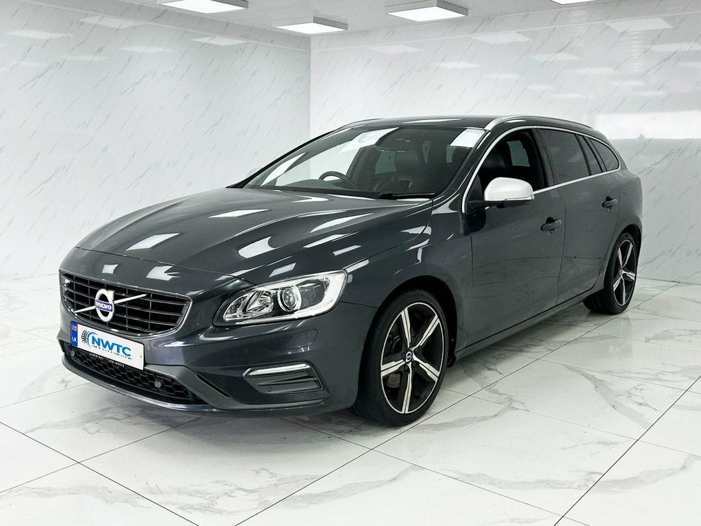 Volvo V60 2L R-design Lux Nav KV66JUX Grey #5