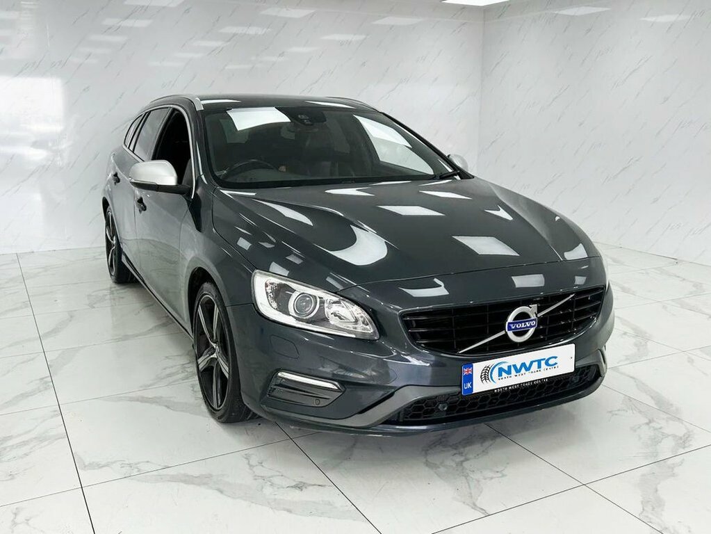 Volvo V60 2L R-design Lux Nav KV66JUX Grey #2