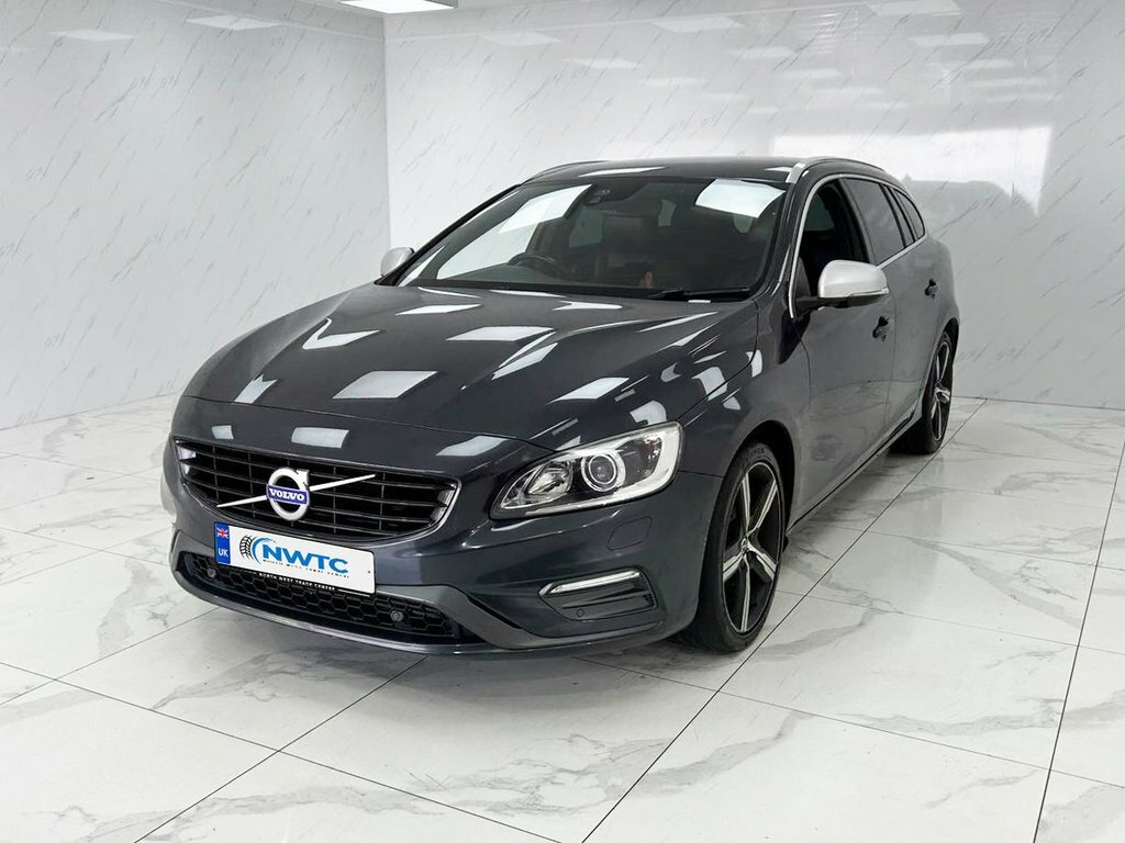 Volvo V60 2L R-design Lux Nav KV66JUX Grey #4