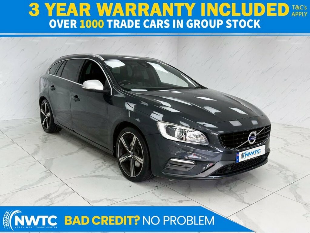 Volvo V60 2L R-design Lux Nav Grey