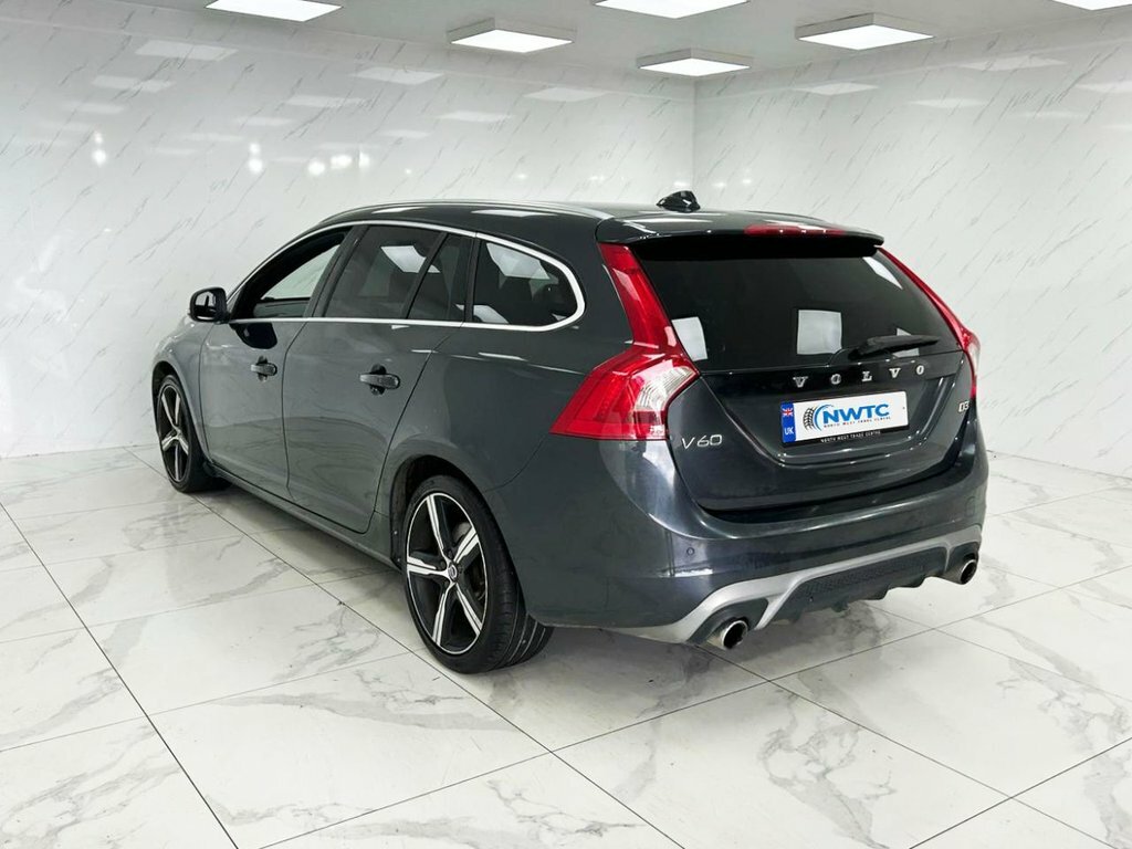 Volvo V60 2L R-design Lux Nav KV66JUX Grey #6