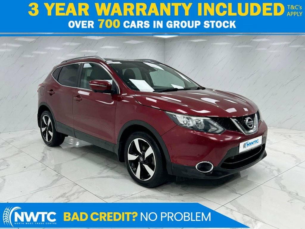 Nissan Qashqai 1.2L N-tec Red