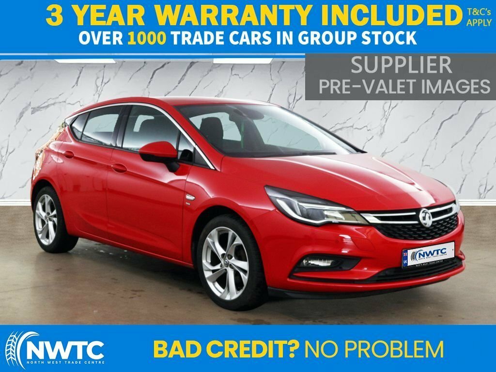 Vauxhall Astra 1L Sri Red