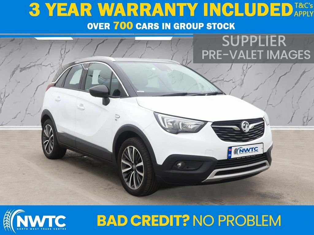 Vauxhall Crossland X 1.2L Elite White