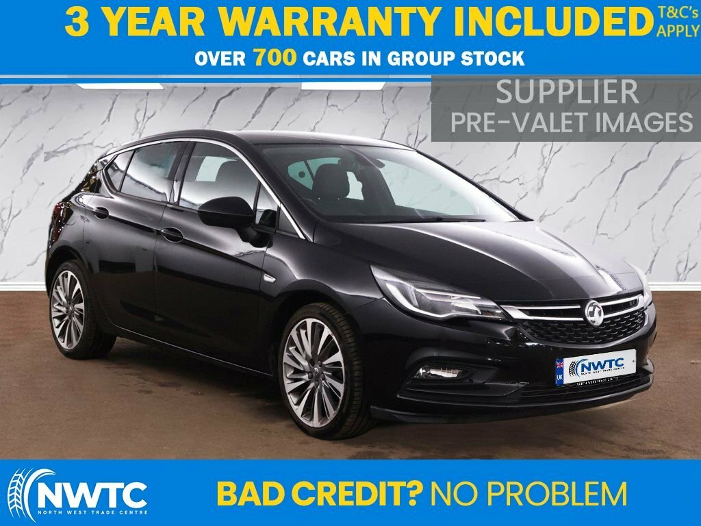 Vauxhall Astra 1.4L Griffin WF69ODV Black