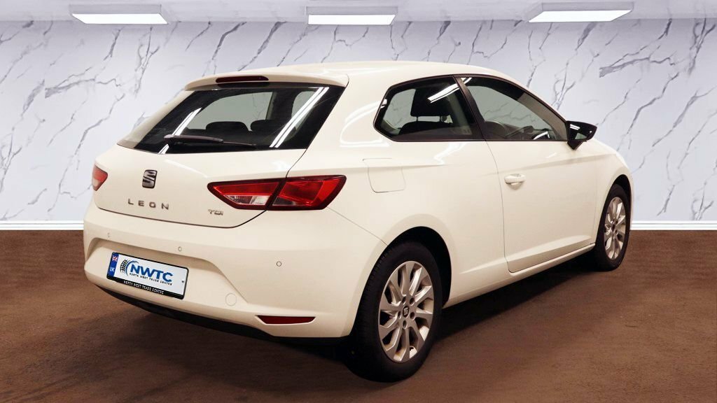 Seat Leon 1.6 Tdi Cr Se Dsg Euro 5 Ss Red #4