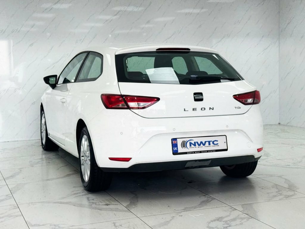 Seat Leon 1.6L Se White #6