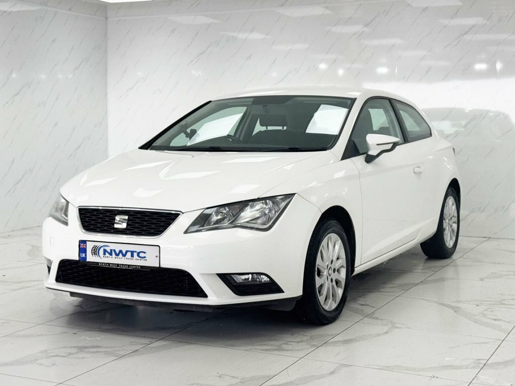 Seat Leon 1.6L Se White #4