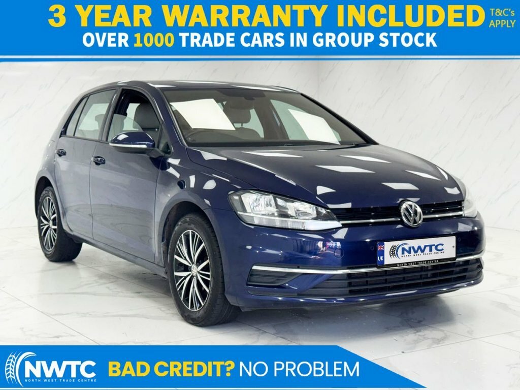 Volkswagen Golf 1.6L Se Nav RO67WGC Blue