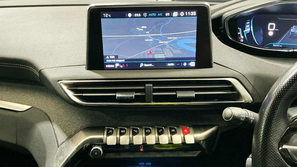 Peugeot 3008 1.2L Gt Line MK70VMJ Black #6