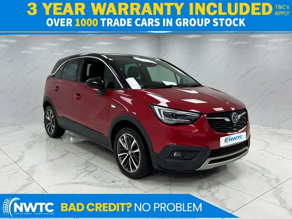 Vauxhall Crossland X 1.2L Elite Red