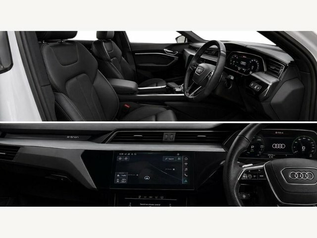 Audi E-tron 50 S Line Sportback Quattro 71.2 White #4