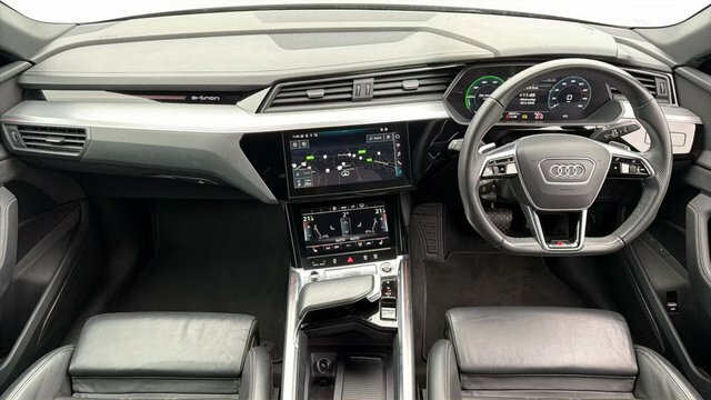 Audi E-tron 55 Black Edition Sportback Quatt Black #4