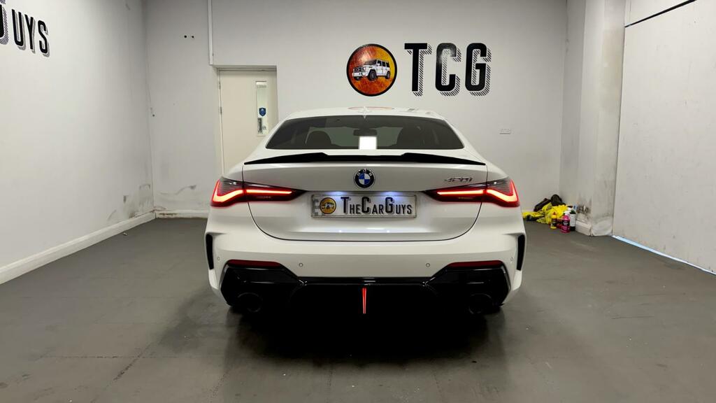 BMW 4 Series Gran Coupe 2.0 420I M Sport Coupe White #4
