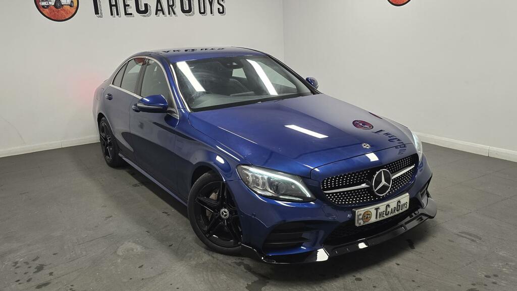 Mercedes-Benz C Class 2.0 C300 Amg Line Premium Saloon  Blue #3