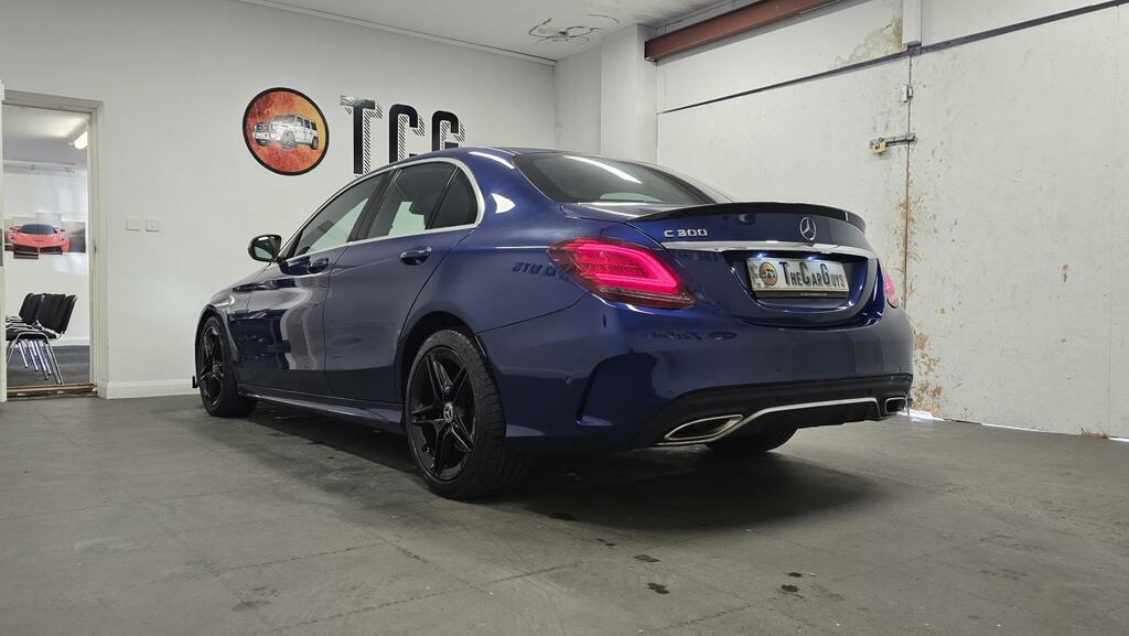 Mercedes-Benz C Class 2.0 C300 Amg Line Premium Saloon  Blue #2