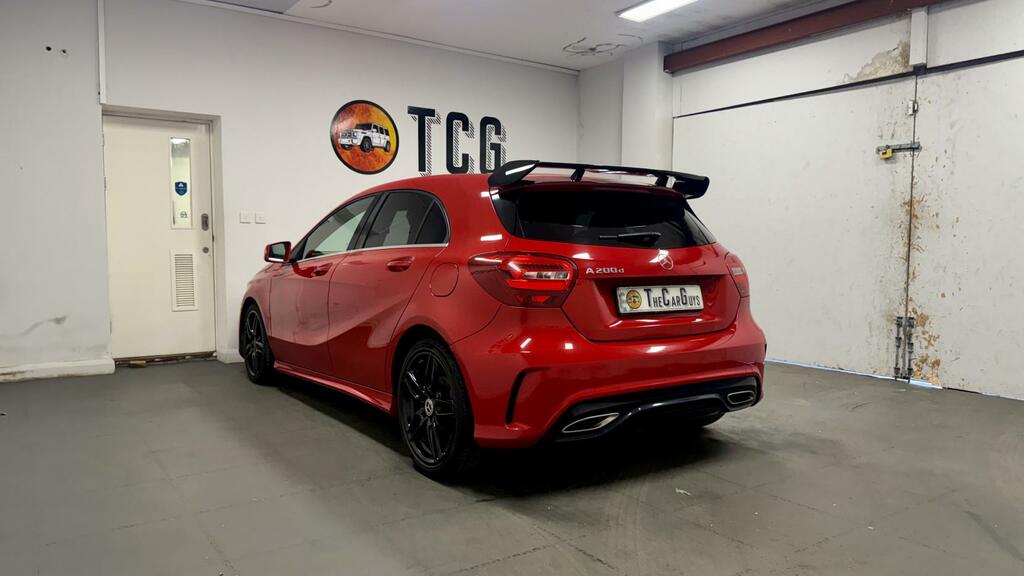 Mercedes-Benz A Class 2.1 A200d Amg Line Hatchback Red #2