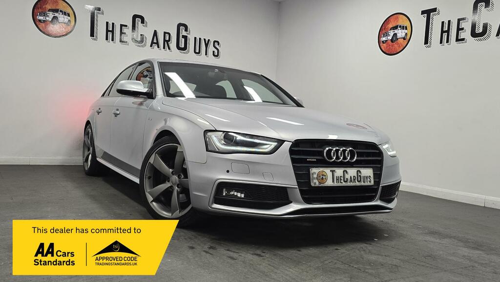 Audi A4 Black Edition Silver