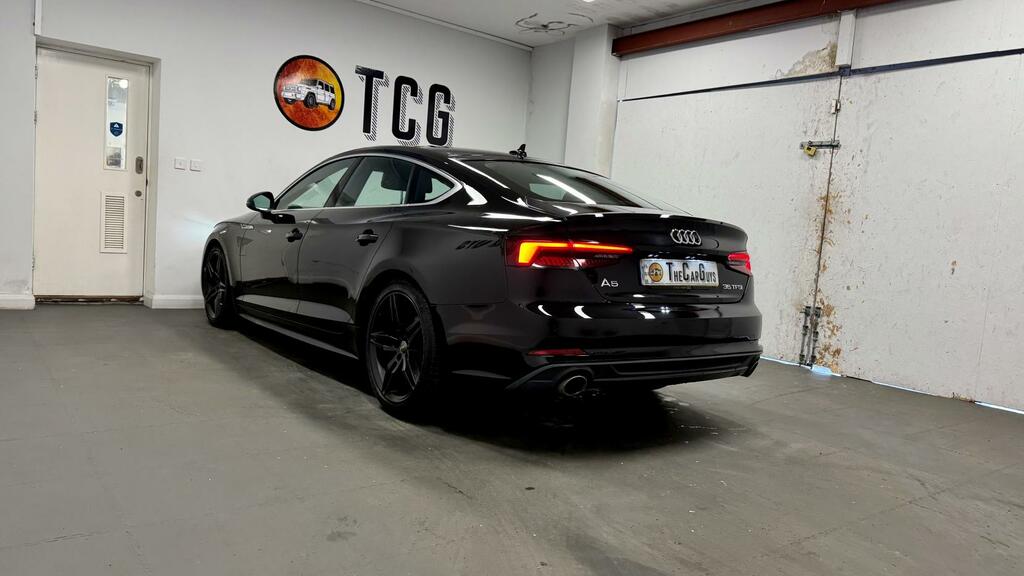 Audi A5 S Line Black #3