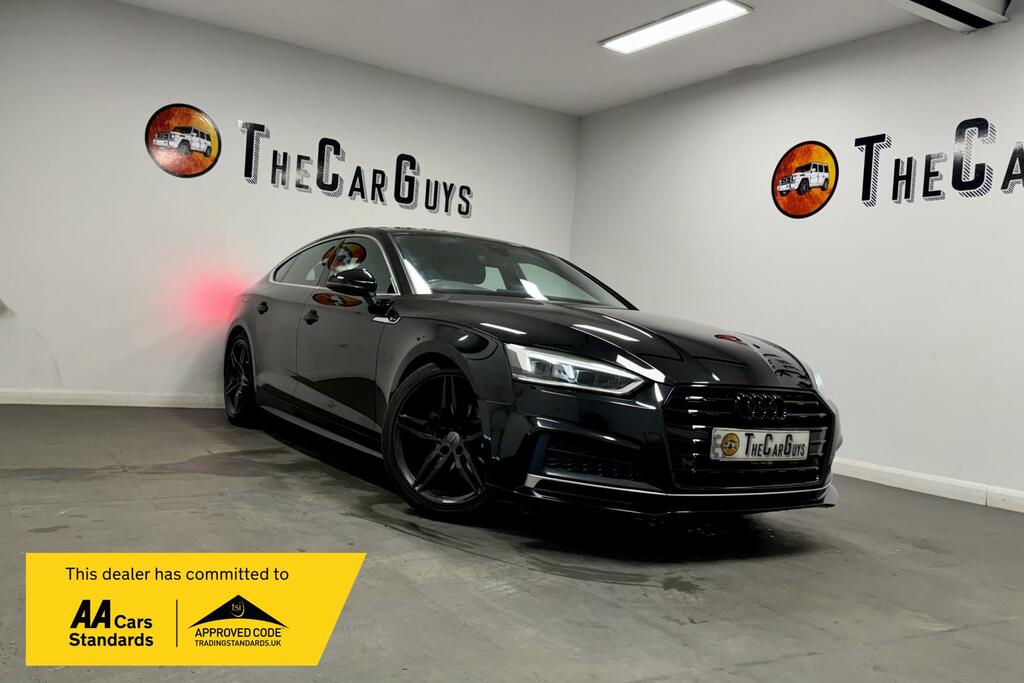 Audi A5 S Line Black
