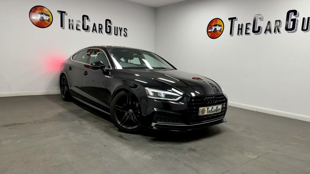 Audi A5 S Line Black #4