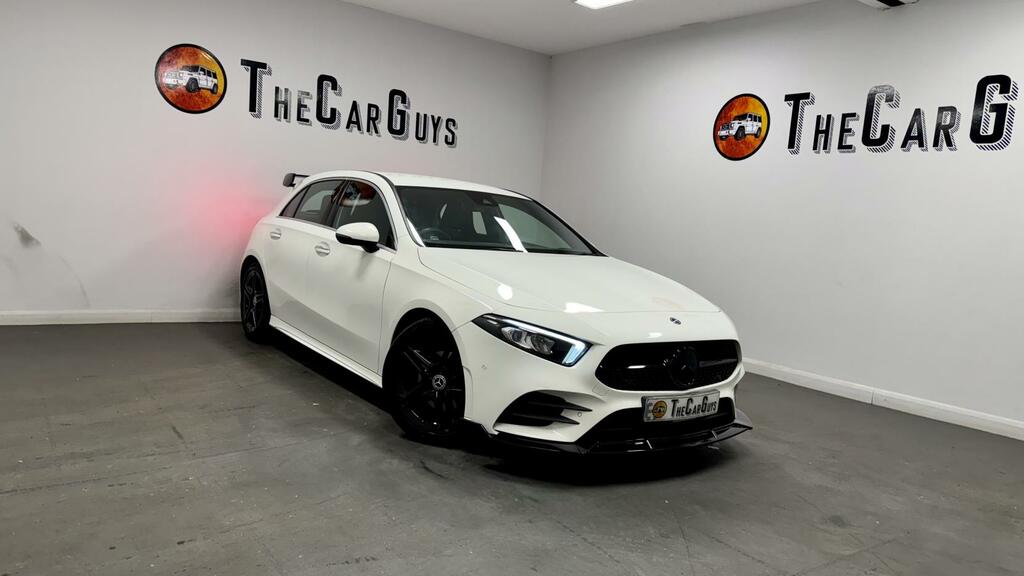 Mercedes-Benz A Class Amg Line White #3