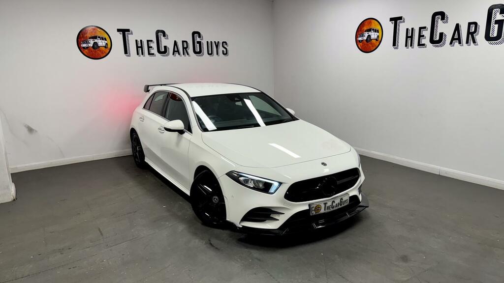 Mercedes-Benz A Class Amg Line White #4