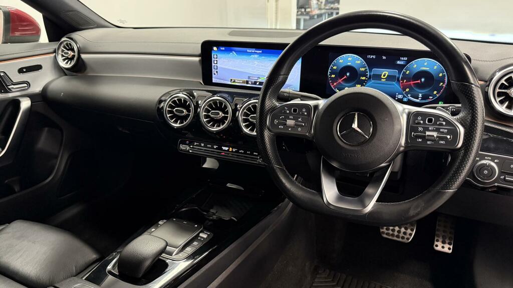 Mercedes-Benz CLA Class Amg Line Red #5