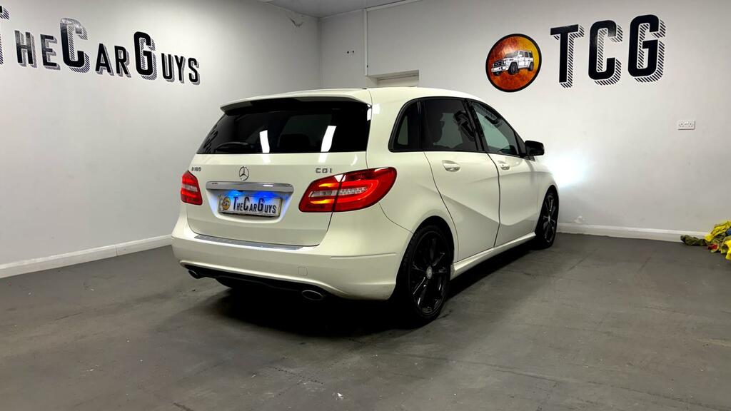 Mercedes-Benz B Class Sport White #3