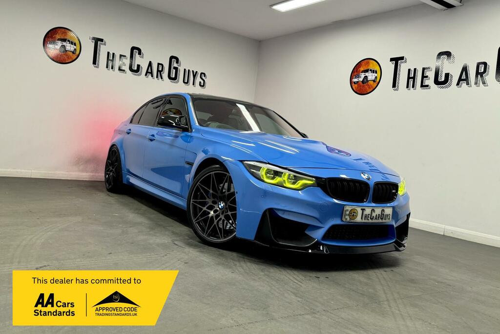 BMW M3 Competition Blue