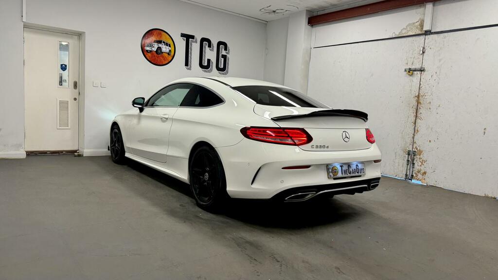 Mercedes-Benz C Class Amg Line White #4