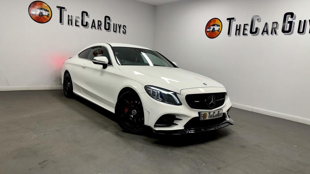 Mercedes-Benz C Class Amg Line White #6