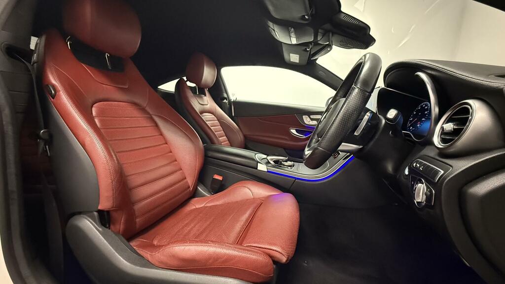 Mercedes-Benz C Class Amg Line White #2