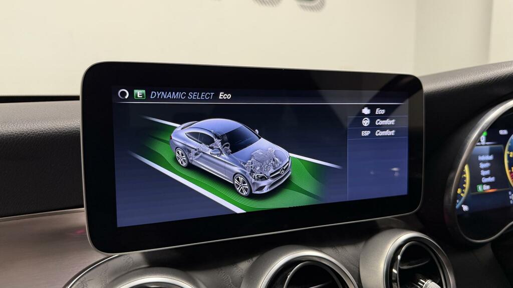 Mercedes-Benz C Class 2.0 C 220 D Amg Line Premium 192 Bhp Black #29