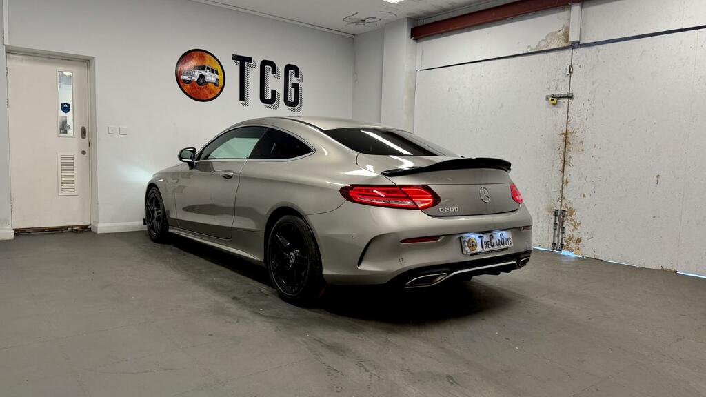 Mercedes-Benz C Class Amg Line Silver #3