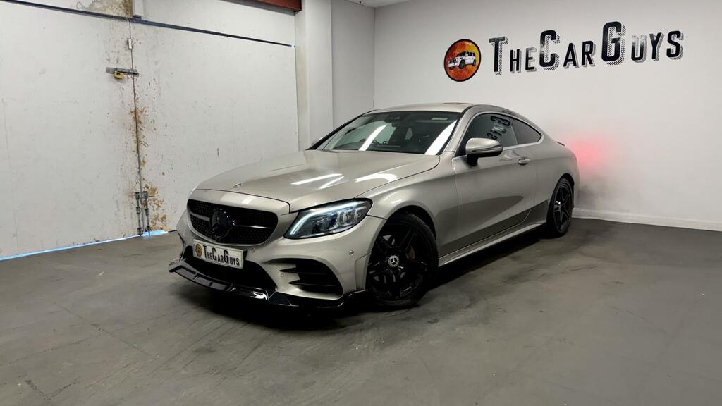 Mercedes-Benz C Class 2.0 C 220 D Amg Line Premium 192 Bhp Black #9