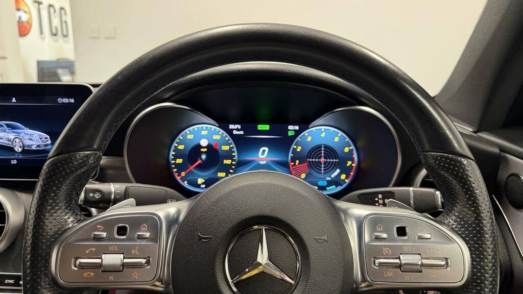 Mercedes-Benz C Class Amg Line Silver #2