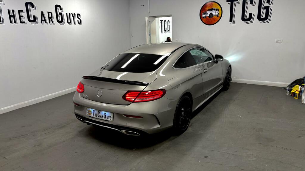 Mercedes-Benz C Class 2.0 C 220 D Amg Line Premium 192 Bhp Black #45