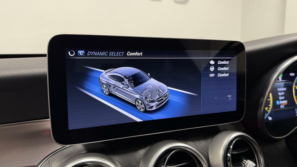 Mercedes-Benz C Class 2.0 C 220 D Amg Line Premium 192 Bhp Black #30