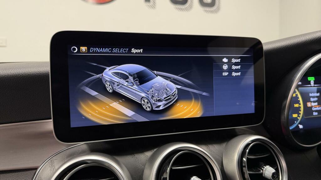 Mercedes-Benz C Class 2.0 C 220 D Amg Line Premium 192 Bhp Black #28