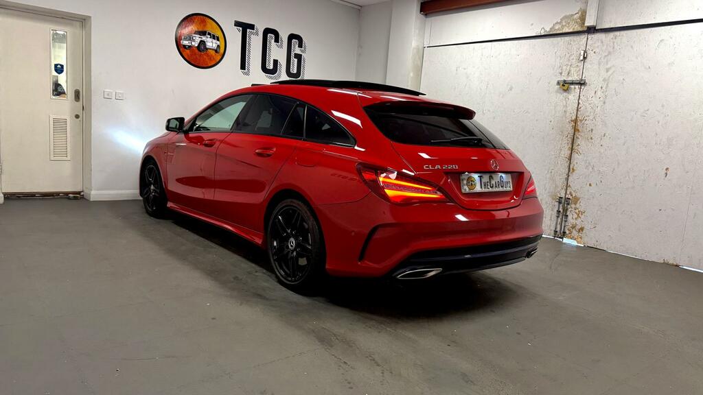 Mercedes-Benz CLA Class Amg Line Red #3