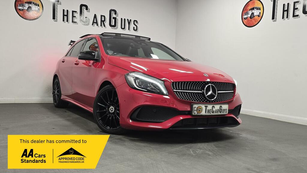 Mercedes-Benz A Class Amg Line Red